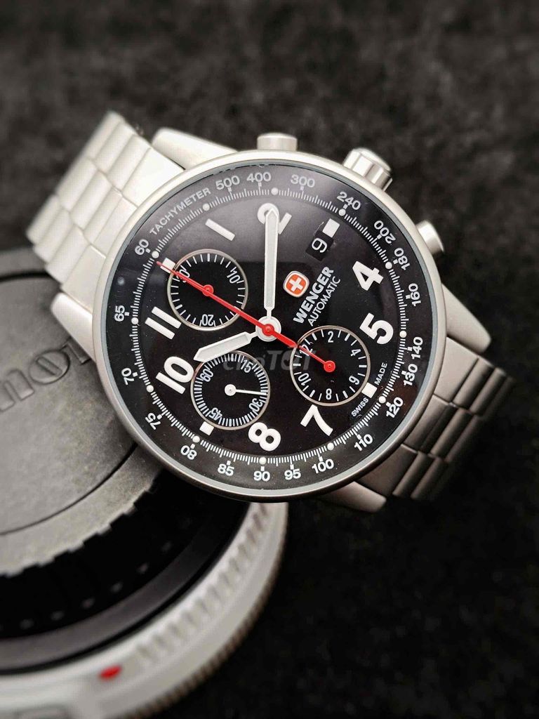 Đồng Hồ Wenger Pilot Automatic Chrono Thuỵ Sỹ
