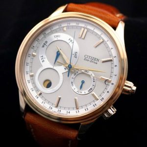 CITIZEN ECO-DRIVE TRIPLE DATE MOONPHASE - Thành Tâm Watch