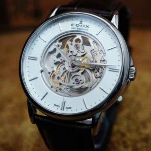 EDOX LES BÉMONTS SKELETON AUTOMATIC - Thành Tâm Watch
