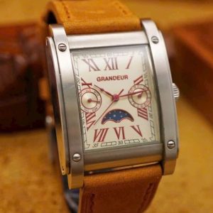 GRANDEUR MOONPHASE TANK - Thành Tâm Watch