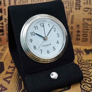 COACH NEW YORK QUARTZ TRAVEL CLOCK - Thành Tâm Watch