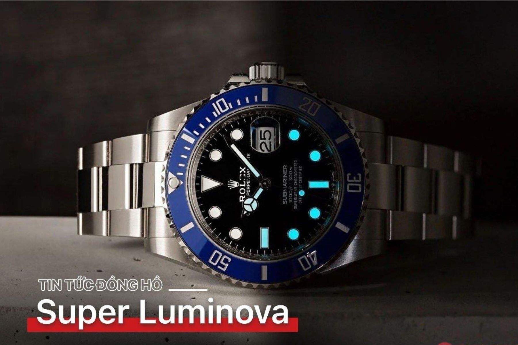 SUPER-LUMINOVA LÀ GÌ - Thành Tâm Watch