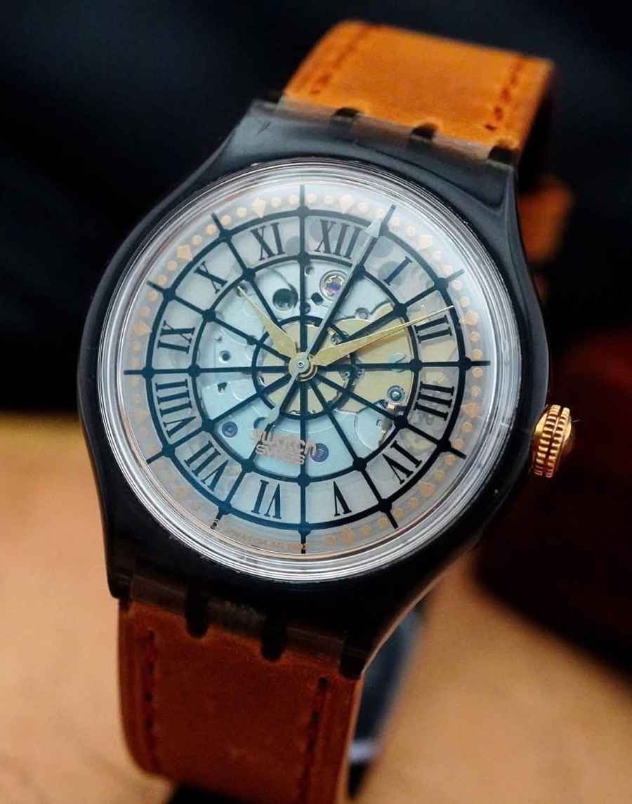 SWATCH AUTOMATIC SKELETON “ROMAN” - Thành Tâm Watch
