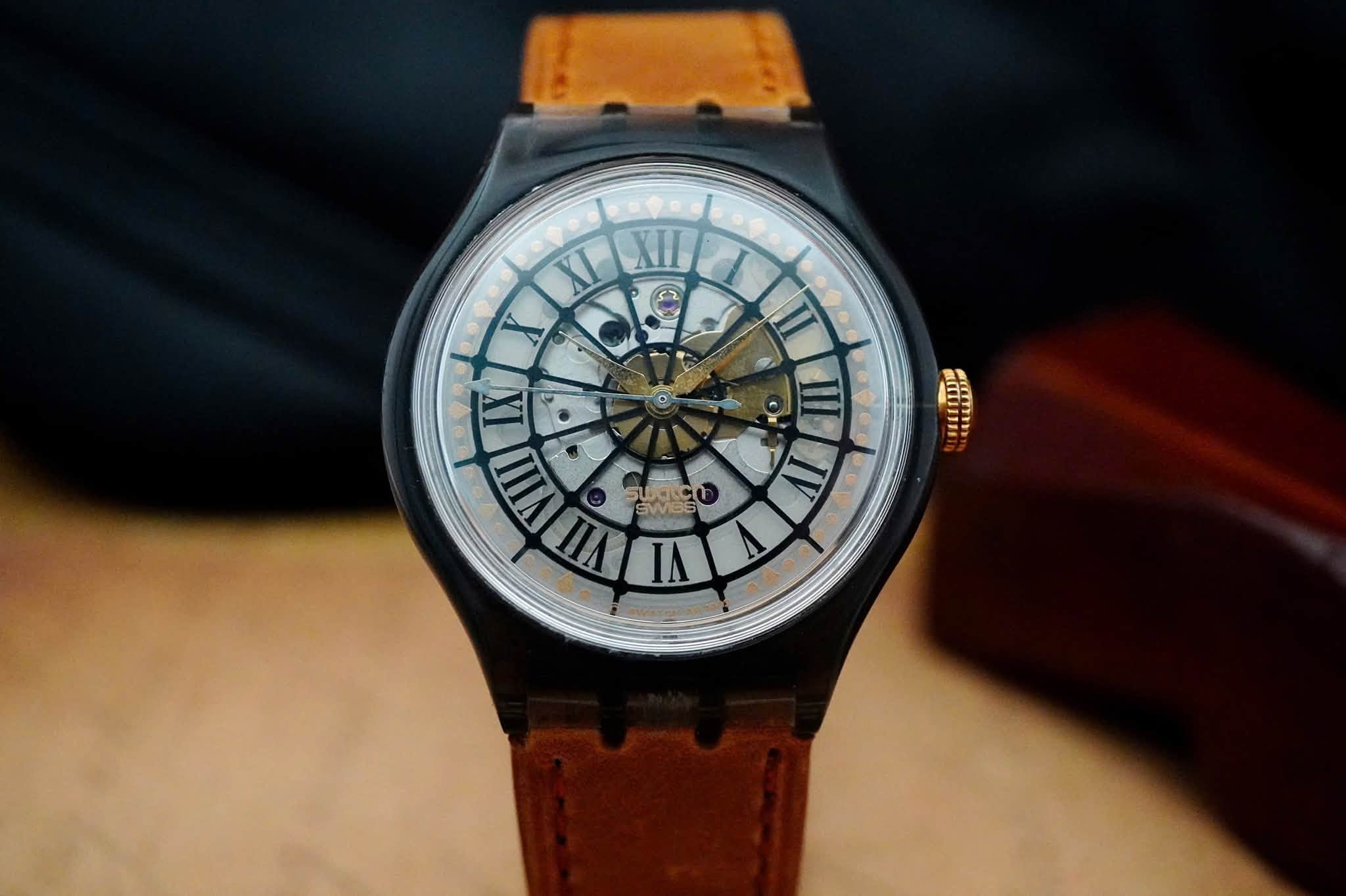 SWATCH AUTOMATIC SKELETON “ROMAN” - Thành Tâm Watch