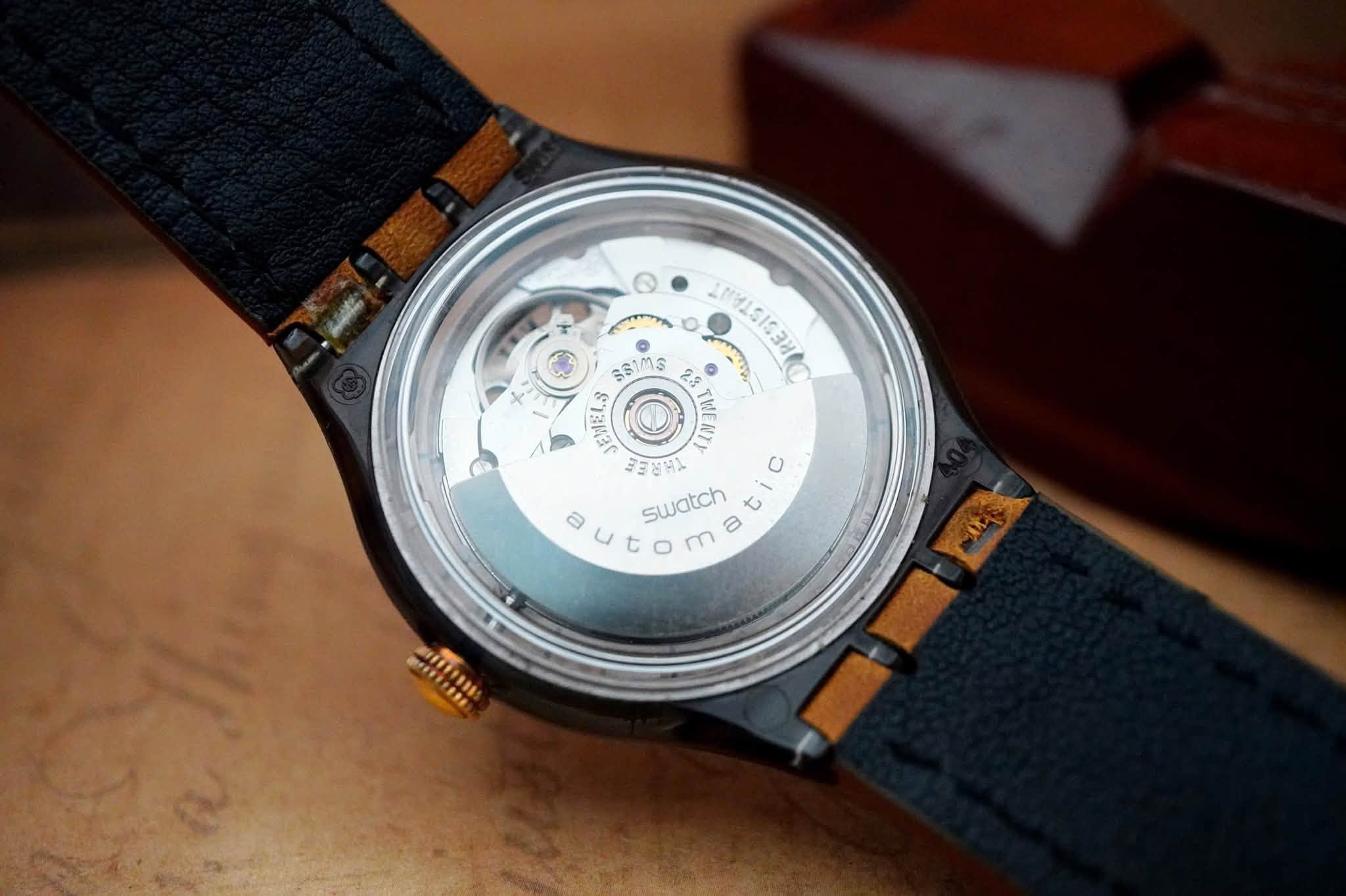 SWATCH AUTOMATIC SKELETON “ROMAN” - Thành Tâm Watch