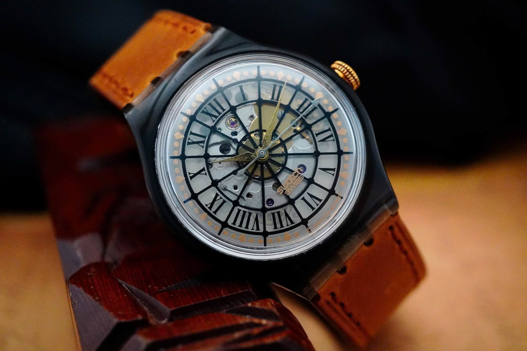 SWATCH AUTOMATIC SKELETON “ROMAN” - Thành Tâm Watch